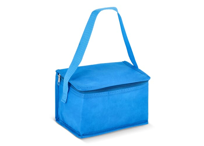 Sac isotherme intissé 6 canettes à personnaliser Bleu clair